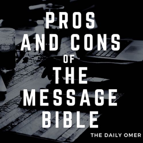 The Daily Omer. Bible Commentary. The Message. Omer Dylan Redden