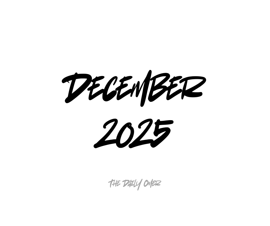 December 2025 - The Daily Omer